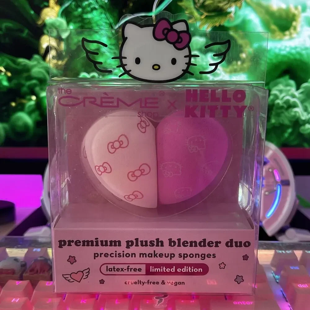 The Creme Shop x Sanrio Hello Kitty Premium Plush Blender Duo Pink Bow LE